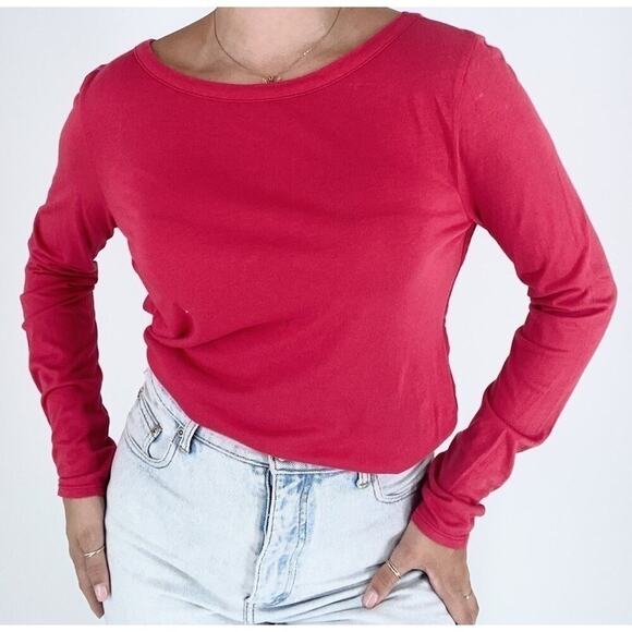 NWT Splendid Scoop Neck Open Back Pink Top - Picture 3 of 5